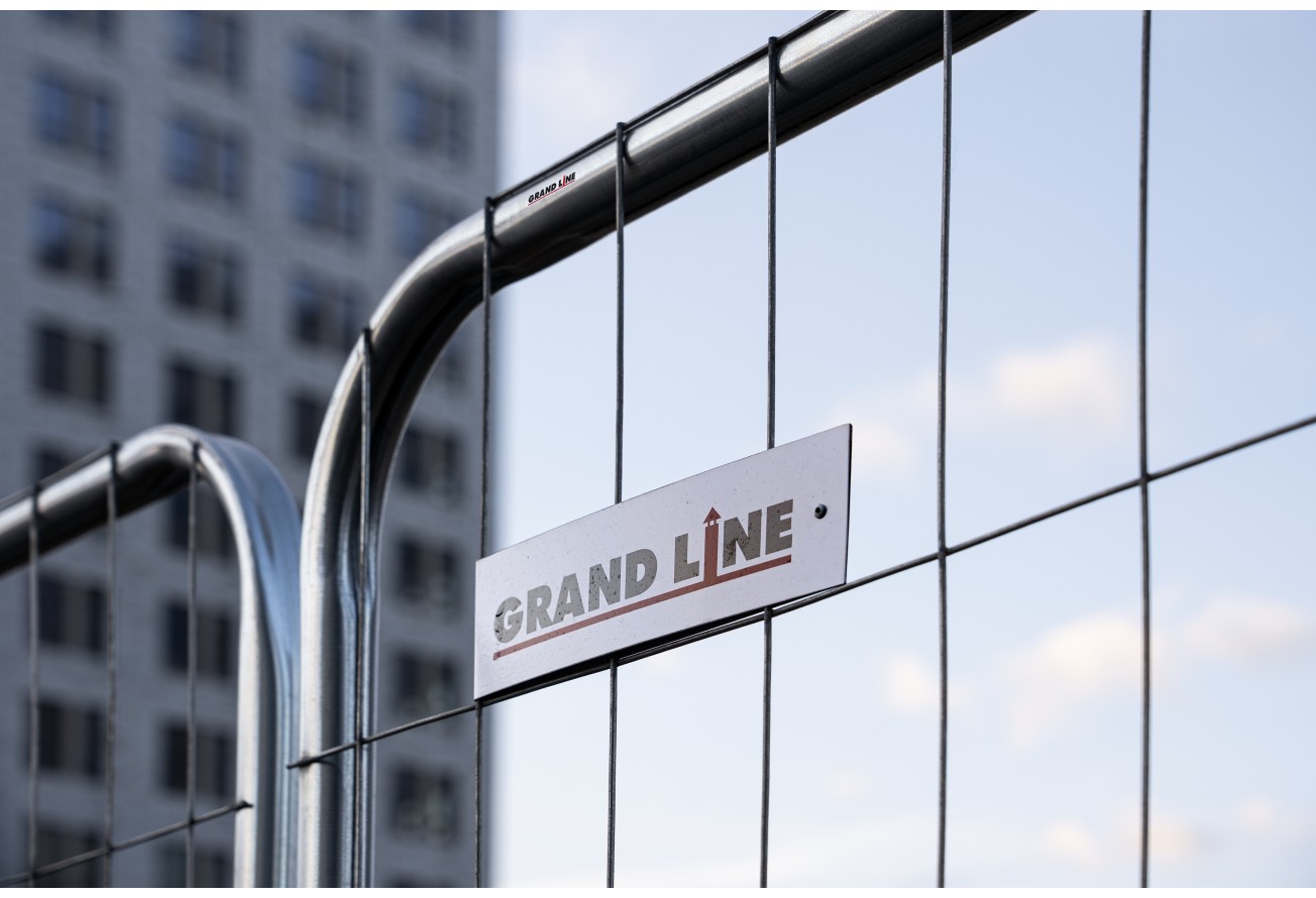 Секция временного ограждения Round 2,0х3,45 Zn