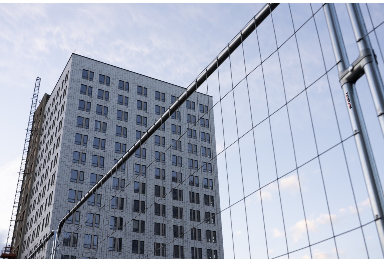 Секция временного ограждения Round 2,0х3,45 Zn