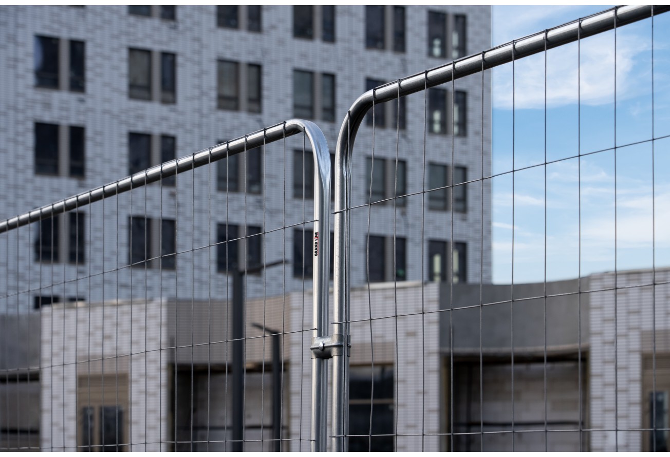 Секция временного ограждения Round 2,0х3,45 Zn