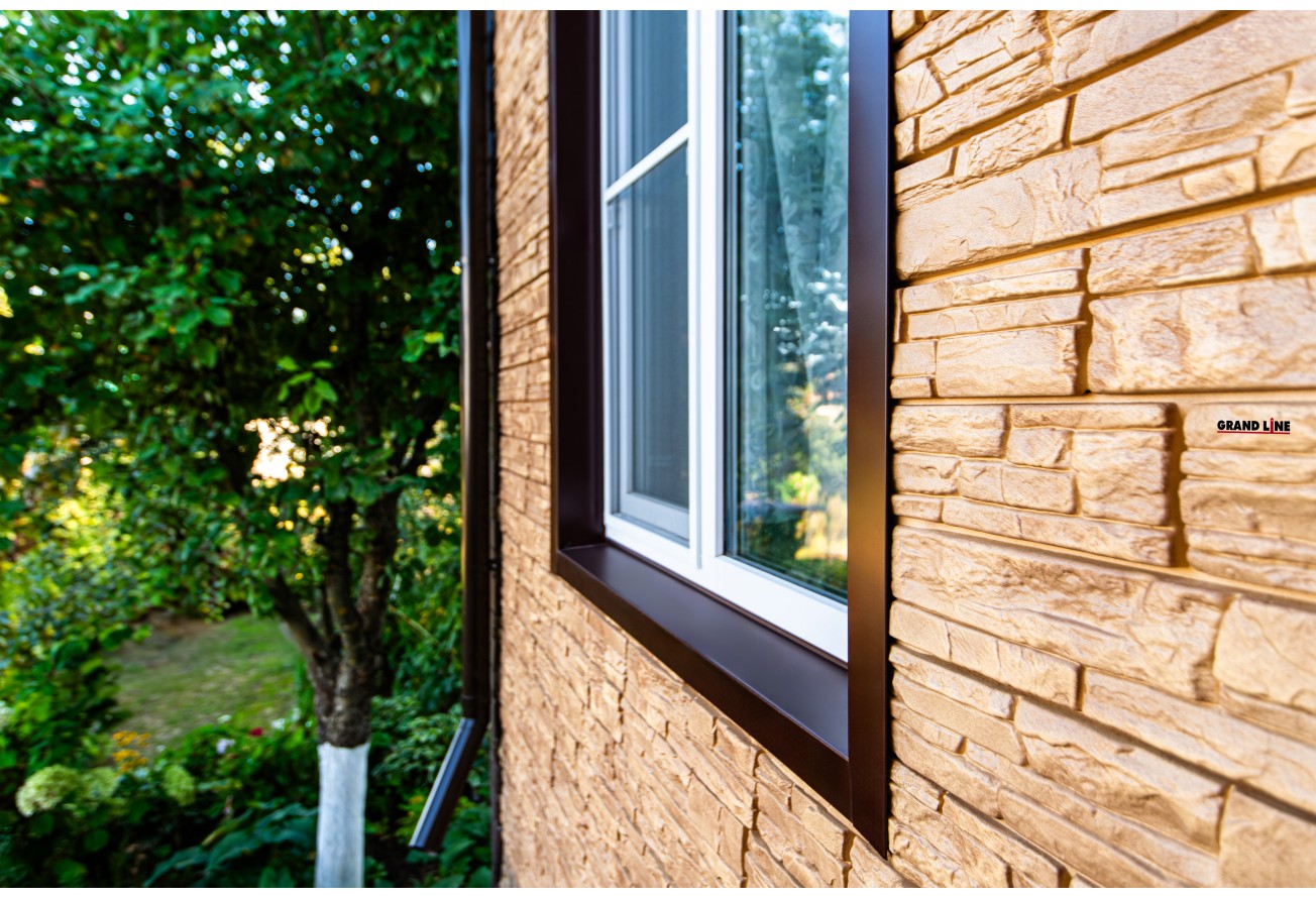 Панель ЯФАСАД Grand Line Крымский сланец Классика песок