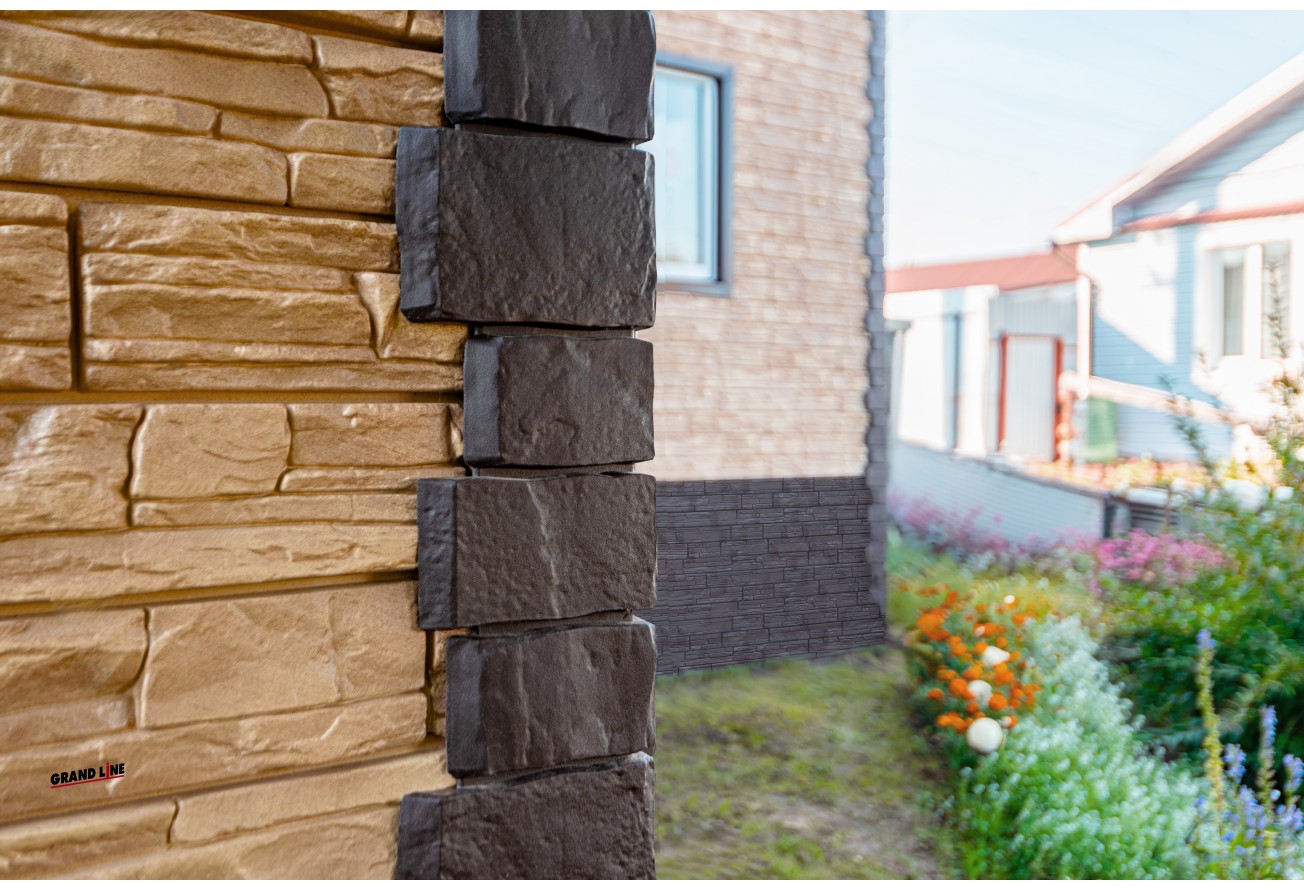 Панель ЯФАСАД Grand Line Крымский сланец Классика песок