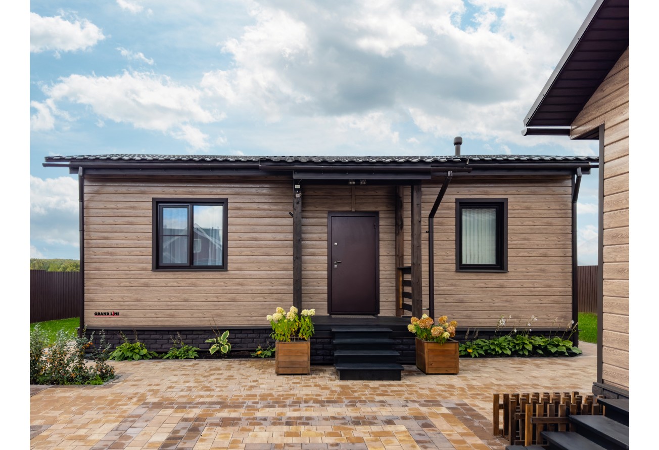 ЭкоБрус Grand Line 0,45 Принт Элит Беленый дуб TwinColor