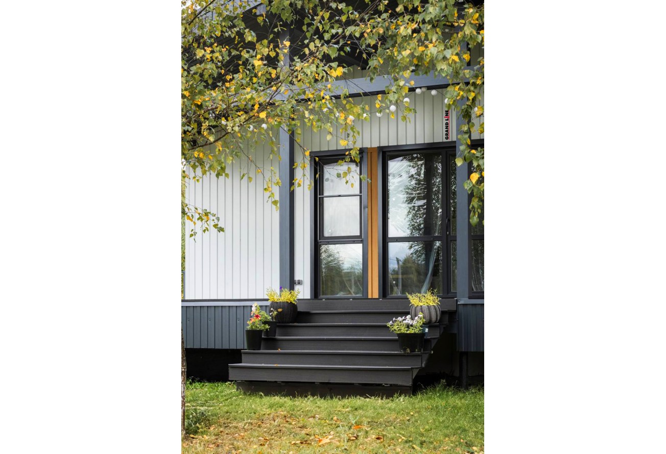 Квадро Брус в01 Grand Line 0,45 ПЭ с пленкой RAL 9003 сигнальный белый