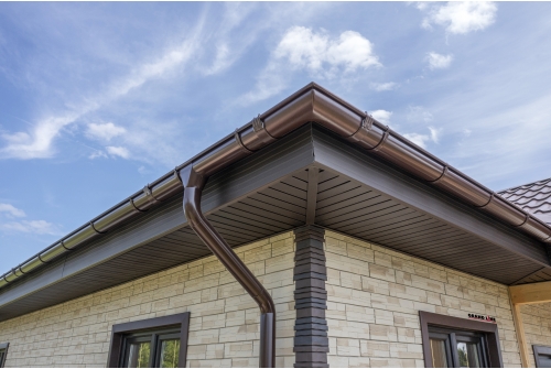 Софит Estetic Grand Line Классика со скрытой перфорацией коричневый (3,0м)