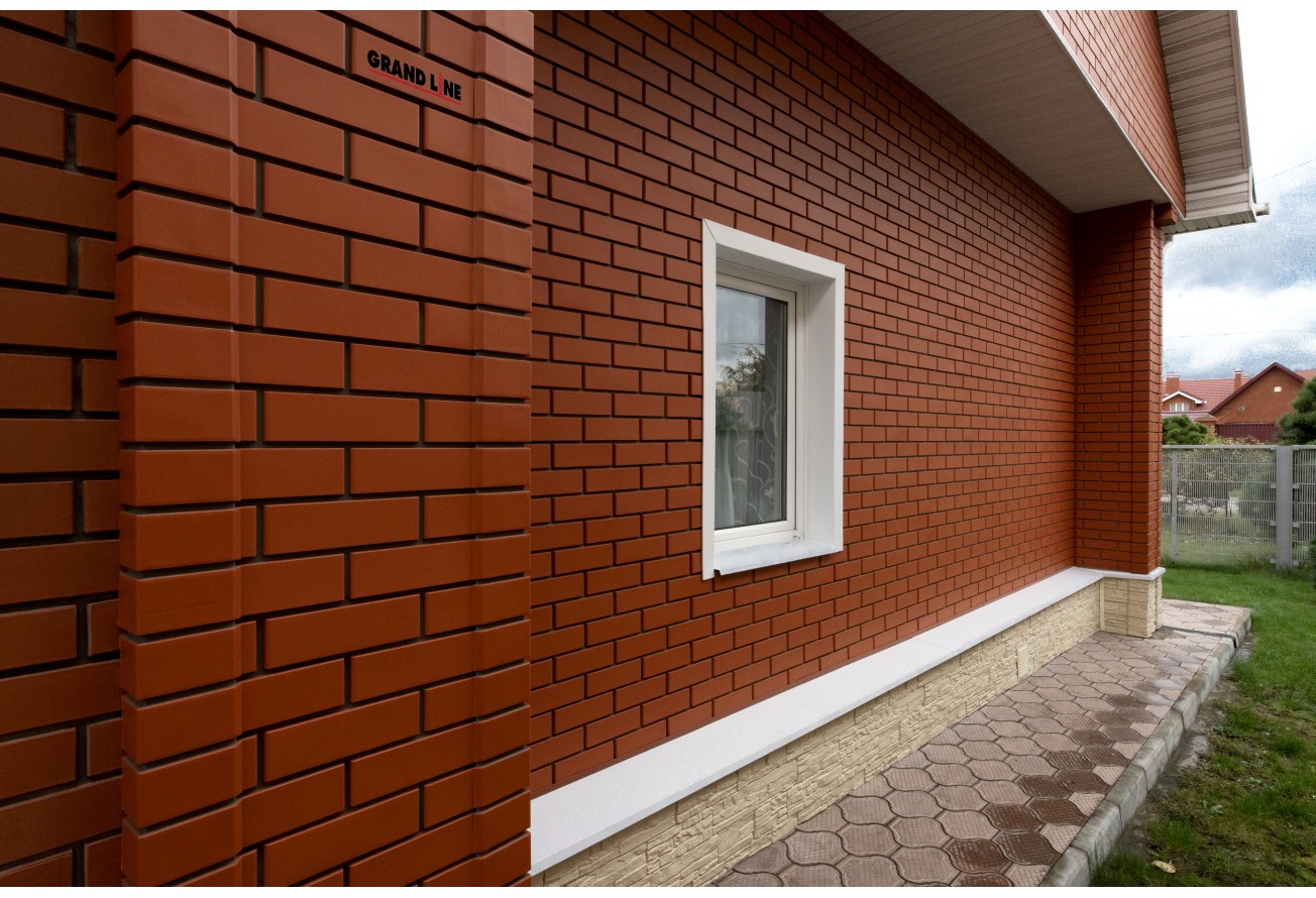 Фасадная панель Grand Line Сланец Классика бежевый