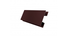 Металлические доборные элементы для фасада в цвете RR 887 шоколадно-коричневый в Курске Доборные элементы (Блок-хаус/ЭкоБрус)