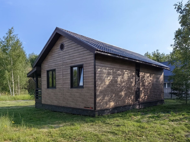 Фото домов с красивым фасадом , цвет Almond Wood Fresh - 2854