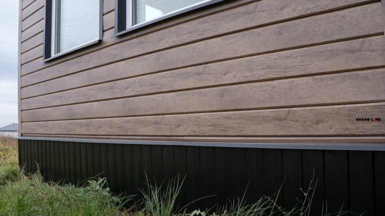 Фото домов с красивым фасадом , цвет Almond Wood Fresh - 2825