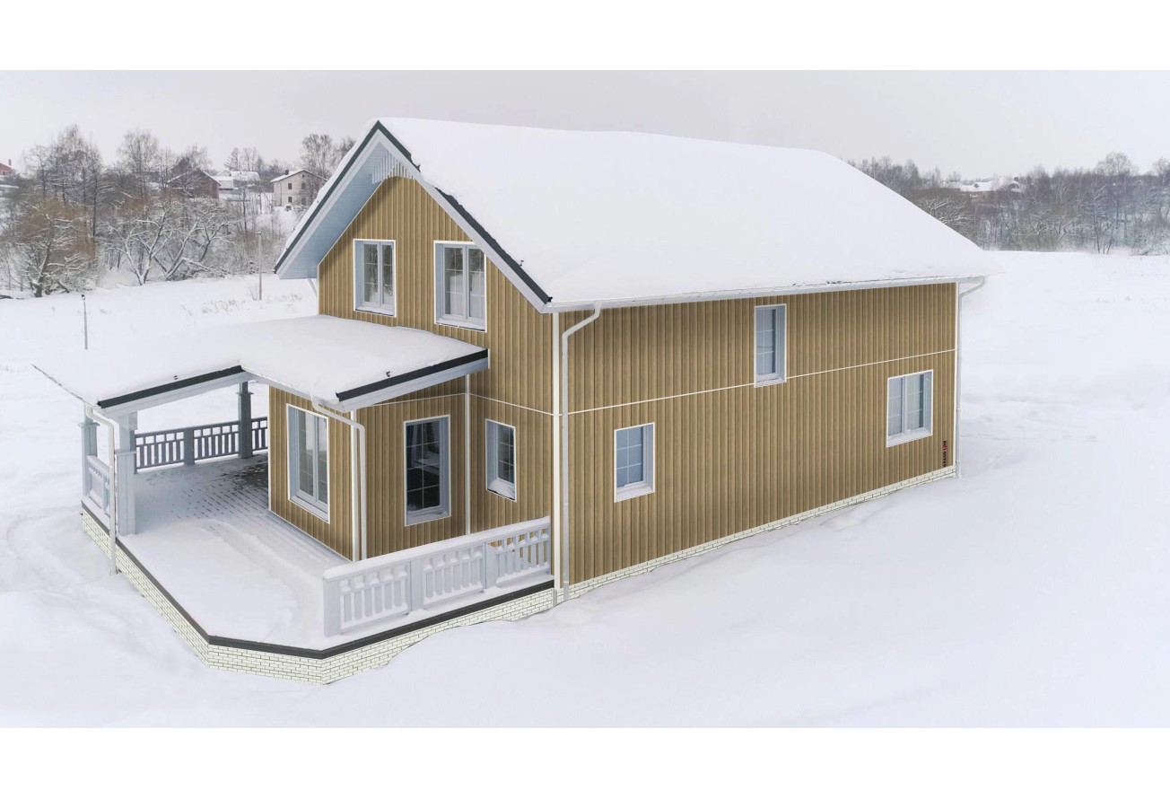 Сайдинг Вертикальный Grand Line Tundra клен (3,0м)