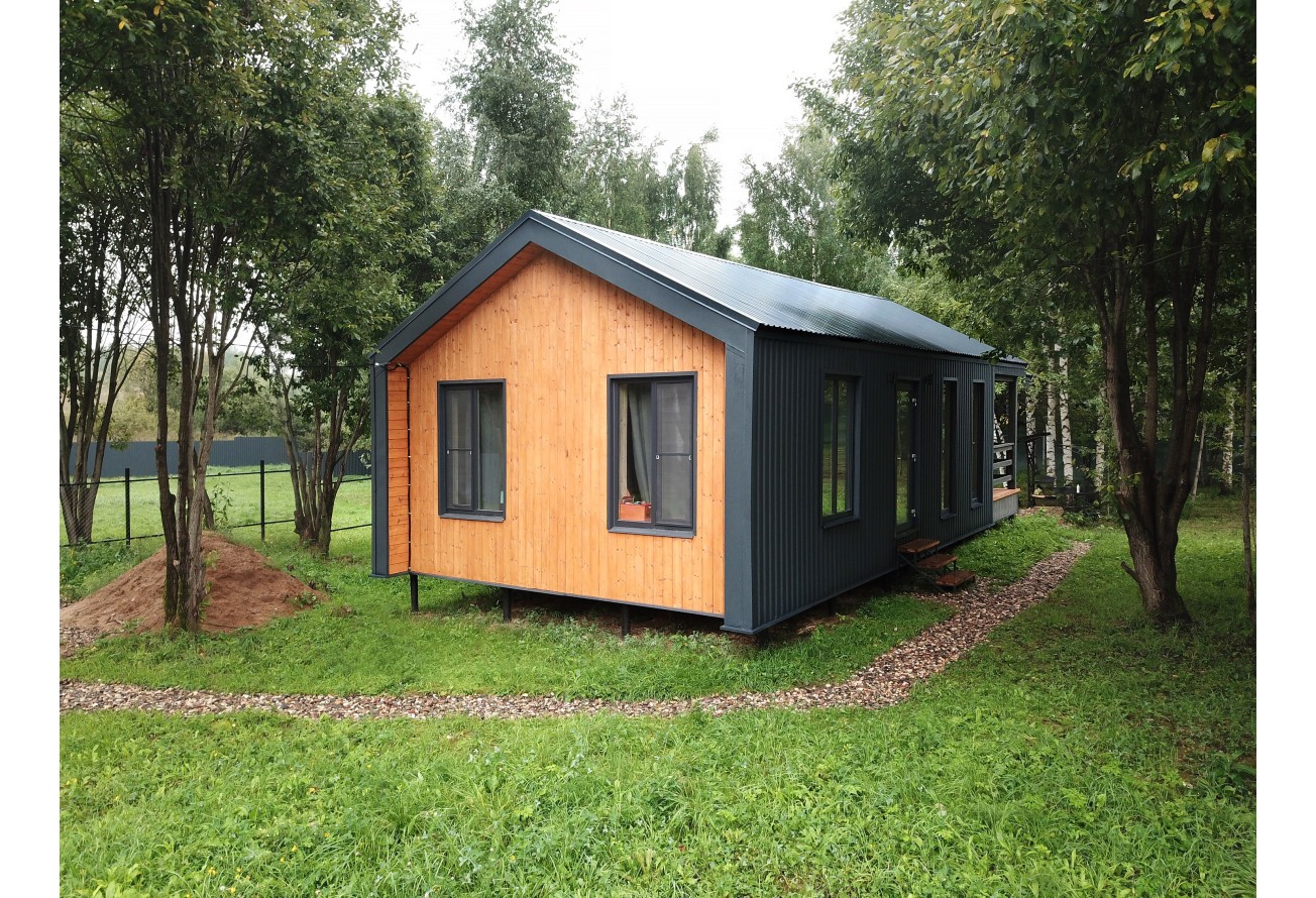 Профнастил С20R Grand Line 0,5 Сатин RAL 7024 мокрый асфальт