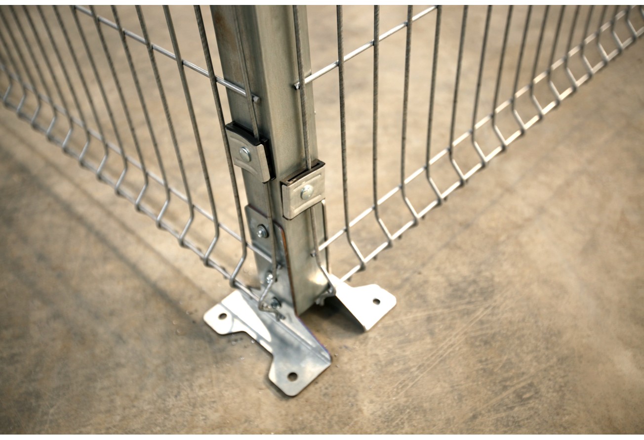 Крепление Скоба и болт М6х85 Zn