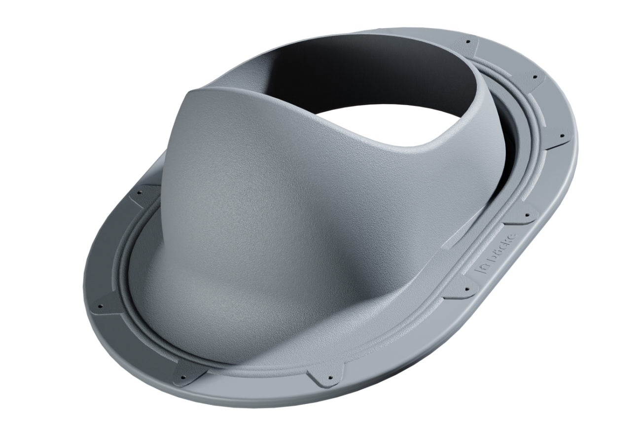 Элемент проходной Docke Next серый