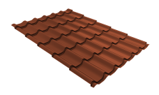 Профиль волновой "Модерн" ("Modern") 0,45 Drap ТР RAL 8004 терракота