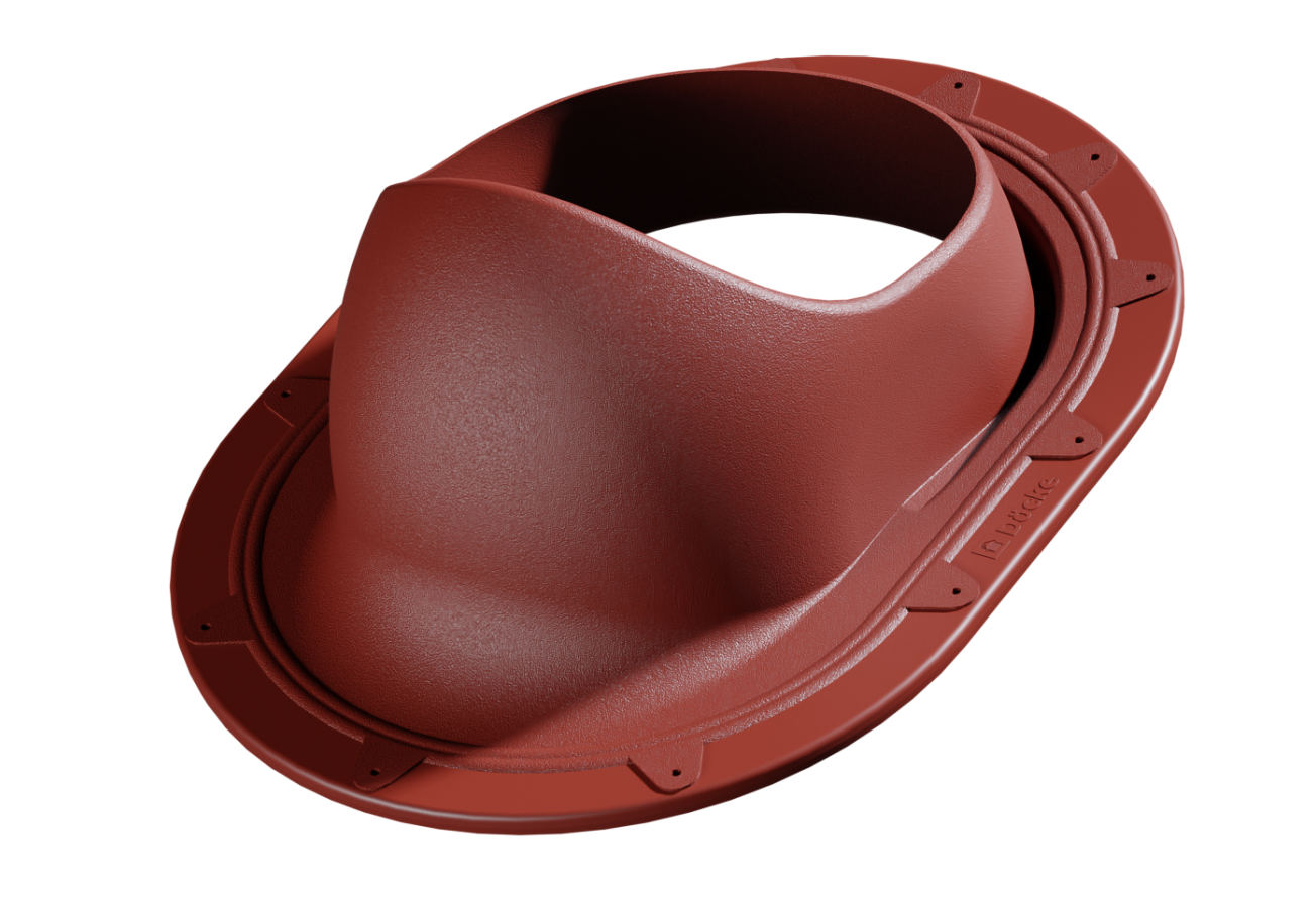 Элемент проходной Docke Next красный