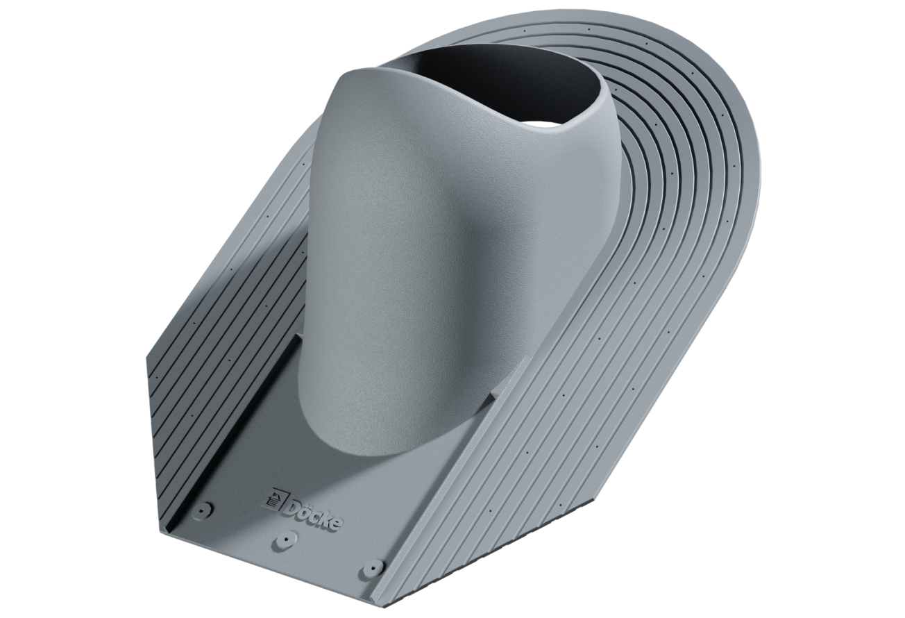 Элемент проходной Docke Root серый