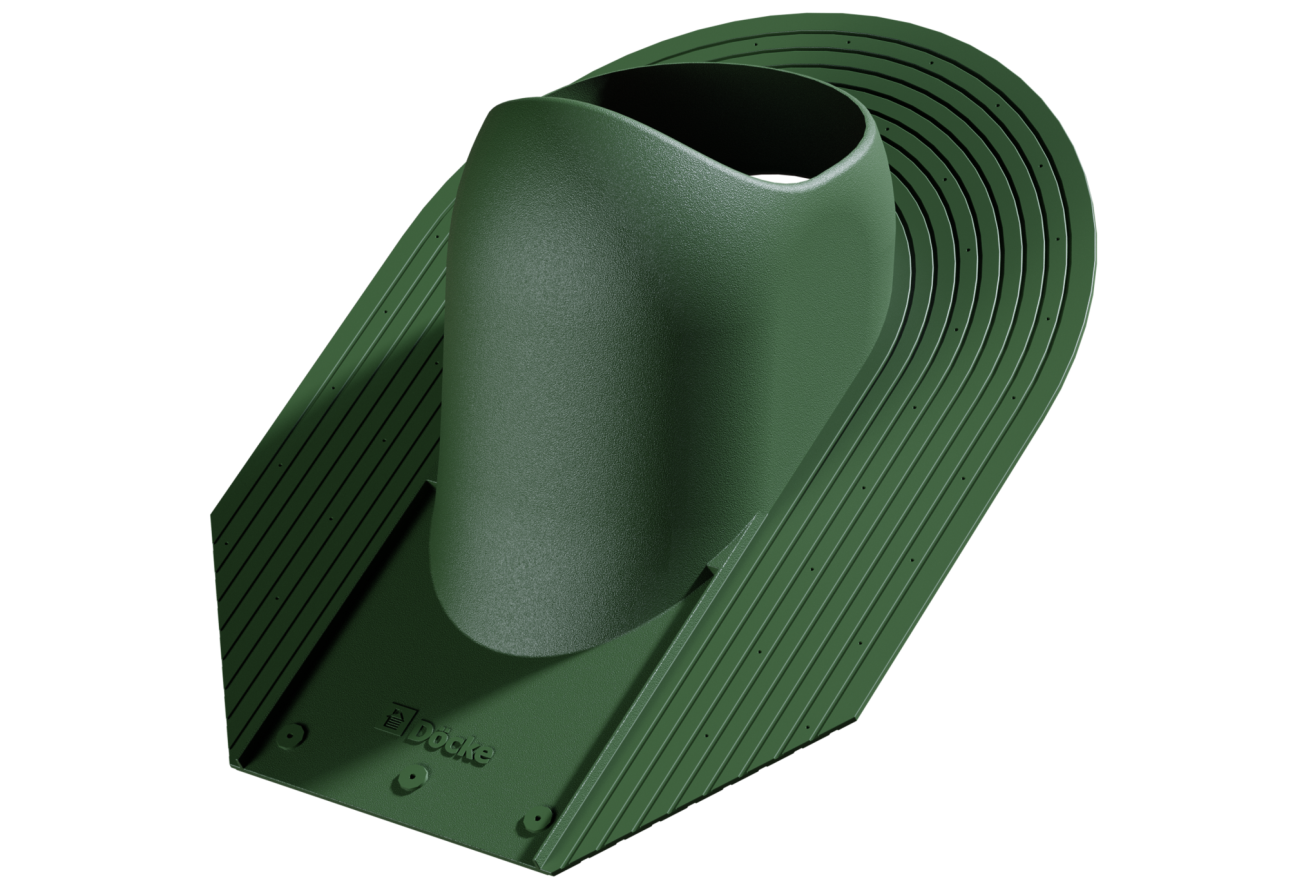 Элемент проходной Docke Root зелёный