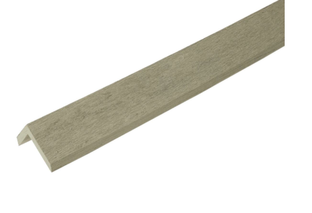 Профильугловойфасадная облицовка (CMCladding)2000х70х70х8ммсмокгрэй