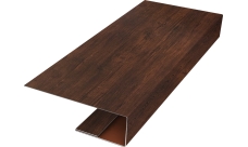 J-Профиль 12мм Grand Line 0,4 Принт Премиум Бразильская вишня темная Фреш TwinColor (3м)