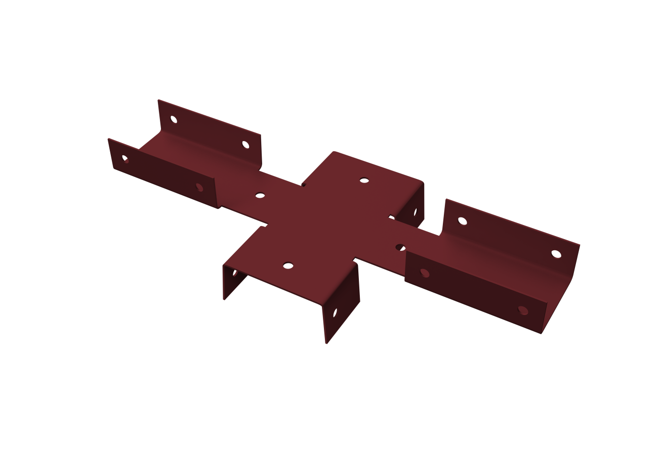 Кронштейн Х RAL 3005