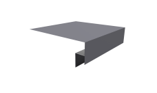 Планка околооконная сложная Блок-Хаус новый 250х50х27 Grand Line 0,45 Drap ТХ RAL 7004 сигнальный серый (2м)