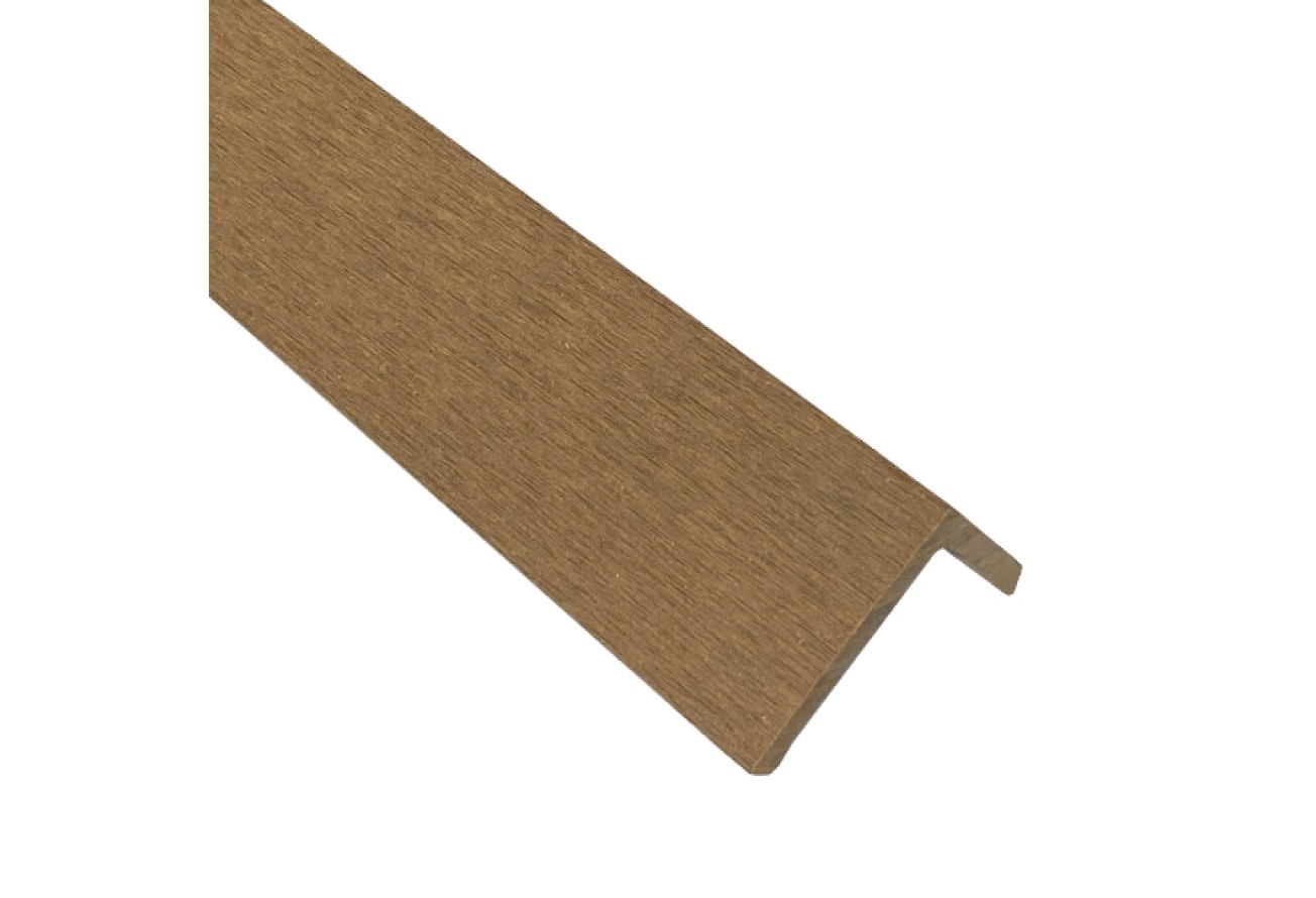 Профильугловойфасадная облицовка (CMCladding)2000х70х70х8мм тик