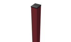 Столб 62х55х1,4х2000 RAL 3005