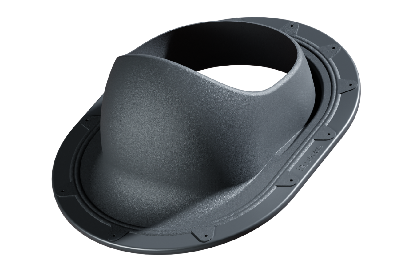 Элемент проходной Docke Next чёрный