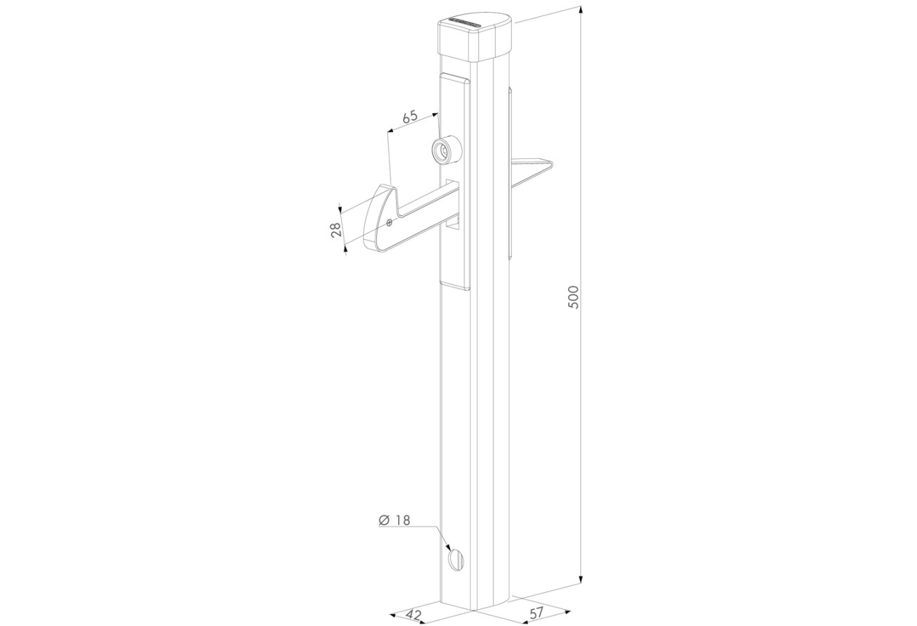 Фиксатор створки UGC