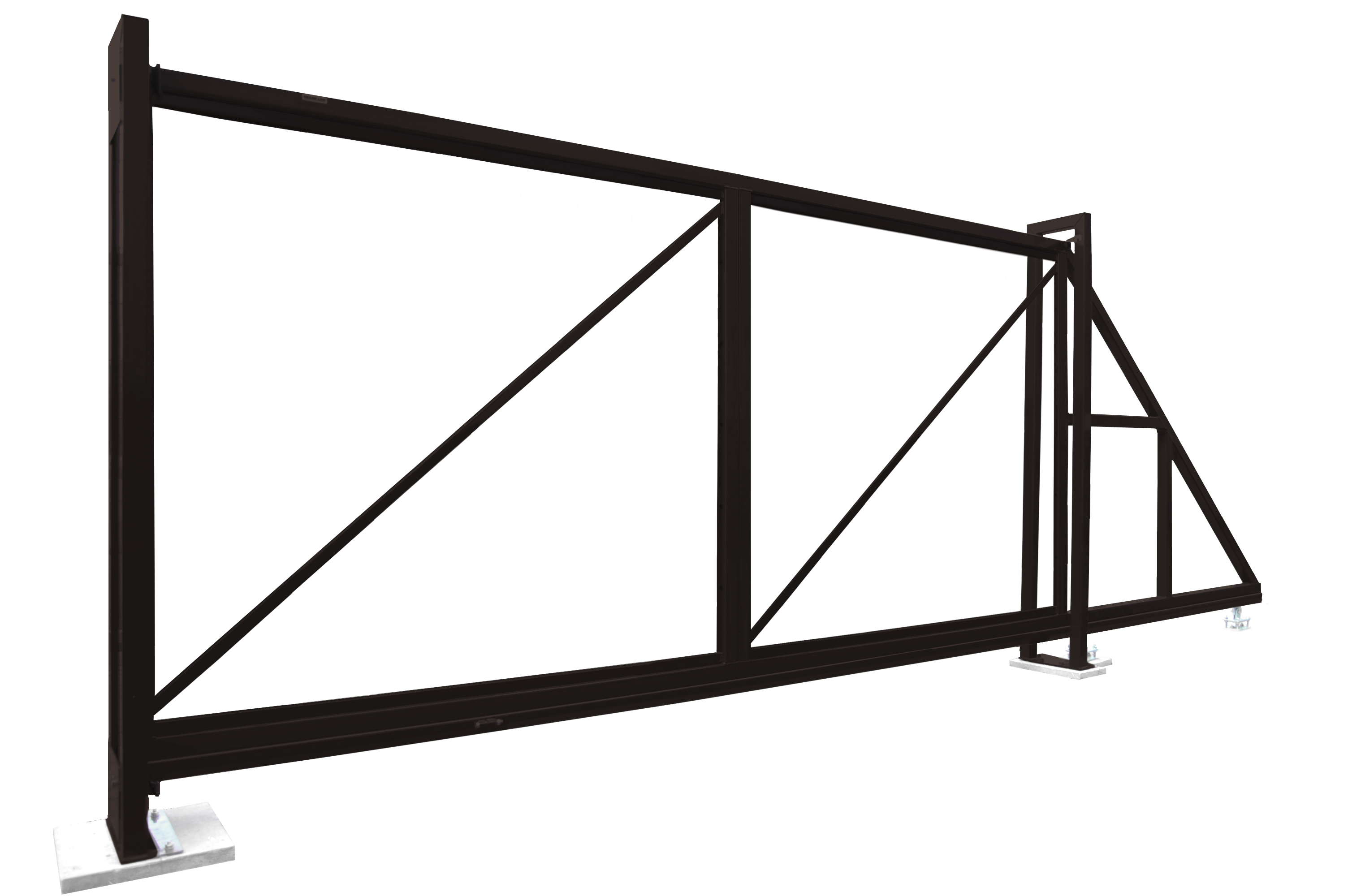 Ворота откатные Colority цинк 2,03x5,0 RR 32