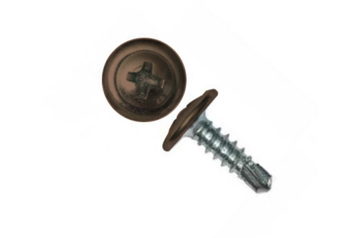 Саморез ПШС 4,2х16 (1000шт) шлиц PH2 RAL 8024