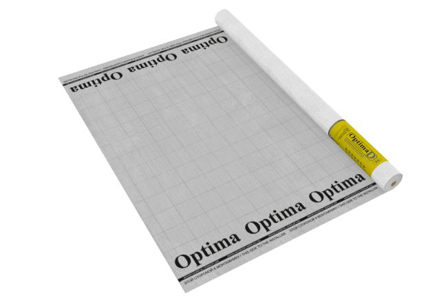 Гидро-пароизоляционная пленка Optima D (35м2) с лого