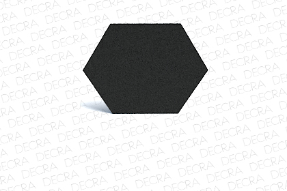 Заглушка для V-образного конька AeroDek Robust черный бриллиант