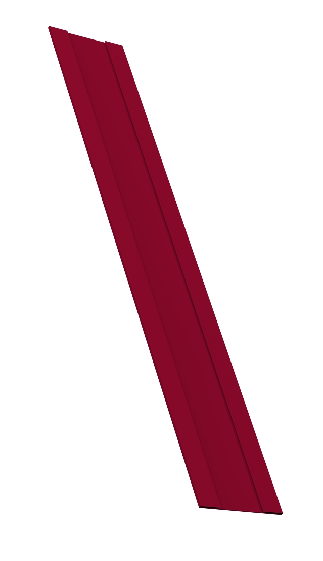 Крепежная планка жалюзи Milan,Tokyo 0,45 PE с пленкой RAL 3003 рубиново-красный