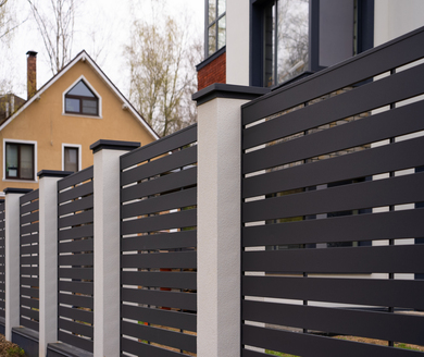 Забор жалюзи